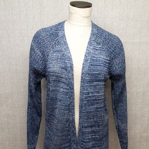 Chico's Open Front Duster Cardigan Sweater